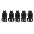 thumbnail image 3 of 90 Degree AC Power Plug Adapter, 2 Prong Right Angle AC Power Plug Adapter US Plug Flame Retardant Stable Performance  For Laptop, 3 of 7
