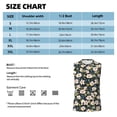 thumbnail image 6 of Bingfone Flowers Pattern Men's Tank Tops Workout Sleeveless Tee Shirts Running Beach Tanks for Men-3X-Large, 6 of 8