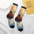 thumbnail image 4 of Uemuo Cloud Guinea Pig Printed Kids Boys Socks Seamless Crew Socks Crazy Funny Athletic Sport Socks for Children, 4 of 6
