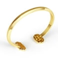 thumbnail image 3 of Kendra Scott Elton Gold Cuff Bracelet - Ivory, 3 of 5