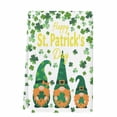 thumbnail image 2 of St. Patrick's Day Kitchen Towels Set of 1, Green Leaf Gnomes Shamrock Clovers Absorbent Dish Towels for Kitchen, Microfiber Hand Towel, Quick Drying Tea Towel for Cleaning Decorative Dishcloths, 2 of 7