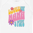 thumbnail image 4 of Inktastic Nana and Pops Love Me Retro Flowered Girls Baby Bodysuit, 4 of 5