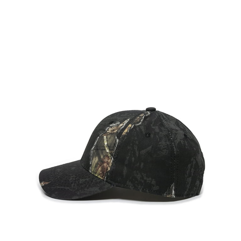 Mossy Oak Hunting Structured Baseball Style Hat, Eclipse/Black, Large/Extra Large, Men's, Size: One Size