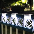 thumbnail image 4 of 4 Pack Solar Fence Lights Led Waterproof Outdoor Solar Power Led Stair Lights, 4 of 4
