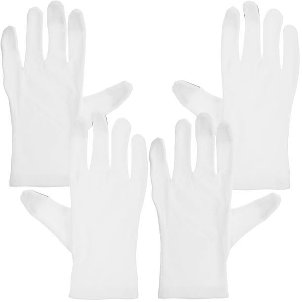 2 pares Guantes de jardinería Guantes de algodón delgados Guantes de trabajo Guantes de pantalla táctil para mujeres