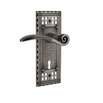 Nostalgic Warehouse Craswn_Sd_Kh_Rh Swan Right Handed Non-Turning One-Sided Door Lever -