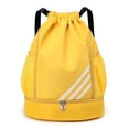 thumbnail image 1 of Sac à Dos Imperméable avec Cordon de Serrage, Sac de Sport avec Compartiment pour Chaussures, Sac à Cordon Étanche pour Hommes et Femmes, 1 of 5
