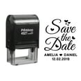 thumbnail image 1 of Printtoo Self Inking Office Stationery Dater Stamp With Faxed By Text And Sign Space Rubber Stamp-Black, 1 of 6