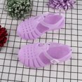 thumbnail image 6 of Fridja Toddler Sandles Girls Jelly Sandals Rubber Sole Closed Toe Princess Flat Summer Shoes for 1-4 Years Old Kids, 6 of 7