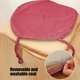 thumbnail image 4 of Cojín para Silla, Almohadilla para Asiento con Funda de Pana, Relleno Cómodo con Base Antideslizante, 43x41x3 cm, para Oficina, Hogar y Uso Estudiantil, 4 of 6