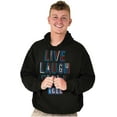 thumbnail image 5 of Live Laugh Chill Icee Logo Retro Hoodie Sweatshirt Women Men Brisco Brands S, 5 of 6