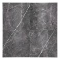 thumbnail image 1 of 4Pcs Thickened PVC Tile Sticker Waterproof SelfAdhesive Floor Sticker for Kitchen Bathroom(30x30cm DLSF02 Dark Coffee), 1 of 4