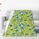 thumbnail image 1 of Balery Lemon1 Manta de Felpa Suave y Acogedora – Cobija de Franela Aterciopelada para Cama, Lavable y Cálida para Sofá, Mascotas, Transpirable-50"x40", 1 of 7
