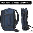 thumbnail image 6 of Carry on Travel Backpack for Men, Airline Approved 18x14x8 Spirit Airlines Personal Item Bag, 13 Pockets Casual Daypack, Waterproof Gym Backpacks 30L, 6 of 9