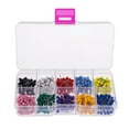 thumbnail image 2 of 500 Piece Round Head Push Pins Drawing Pins Thumbtack for Notice Message, 2 of 8