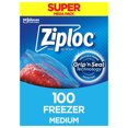 thumbnail image 1 of Ziploc® Freezer Bags with Stay Open Technology, Medium, 1 of 9