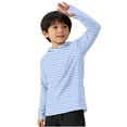thumbnail image 2 of Cethrio Boys Sun Protection Shirts, Long Sleeve Casual Summer UPF 50+ Rash Guard Shirts Blue Size 12, 2 of 4