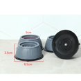 thumbnail image 4 of MYG 4 Pcs Tampons en Caoutchouc pour Machine à Laver Anti-Vibration Butée de Jambe, 4 of 9