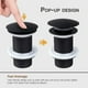 thumbnail image 3 of Basurero para Lavabo sin Fregadero LANNMXG Negro, 3 of 3