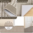 thumbnail image 4 of Findosom 2'x8' Hallway Runner Rug Non Slip Entryway Mat with Rubber Backing,Heavy-duty Durable Entryway Floor Mat Machine Washable Doormat,Laundry Runner Rug for Garage Kitchen,Beige, 4 of 10