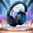 thumbnail image 3 of HBBKVI Wireless Headphones, Wireless Wired Over - Ear Bluetooth Headset with Mic - Ideal for Sports Gaming Music Lovers - Deep and Noise Canceling Suitable for Men and Women, 3 of 4