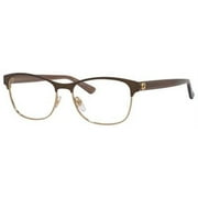 GUCCI Eyeglasses 4285 0QY9 Matte Brown Gold 54MM
