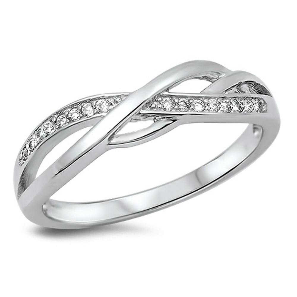 Prime Jewelry Collection - Sterling Silver Women's Flawless Colorless