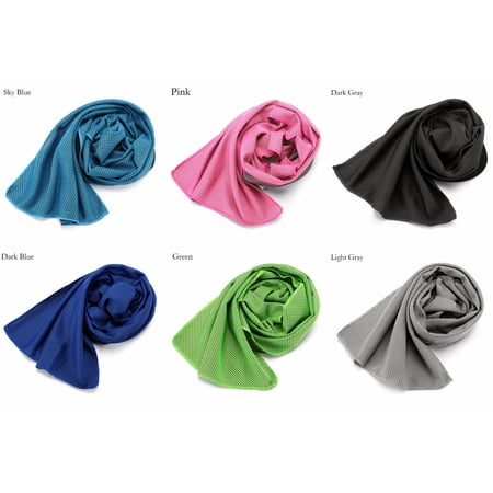 CFR Cooling Towel Chilly Pad Ice Scarf Bandana For Running Biking Hiking Gym Yoga Golf Working in Hot