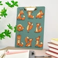 thumbnail image 7 of FMSHPON Cute Fox Yoga Clipboard Hardboard Wood Nursing Clip Board and Pull for Standard A4 Letter 13x9 inches, 7 of 7