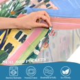 thumbnail image 3 of Yayeee Kitchen Curtains Tier Pair Light Filtering 27"x36" Rod Pocket Short Cafe Window Panel, Green Window, 3 of 7