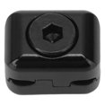 thumbnail image 4 of Rest Cable Clamp Buckle, Adjustment Knob Compound Bow Metal Cable Fastener Clip Exquisite Polishing Improve Accuracy  For Archery Black,Red, 4 of 8