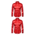 thumbnail image 4 of Camisa de hombre de secado rápido Sonducket Manga larga formal rojo S, 4 of 6
