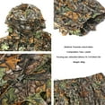thumbnail image 3 of Ropa de caza de hojas 3D, trajes Ghillie biónicos, ropa de camuflaje de francotirador Birdwatch, 3 of 4