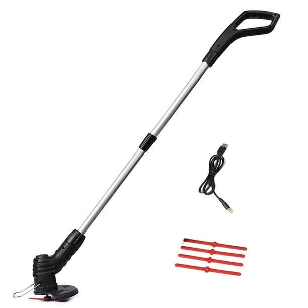 Cortacésped Cortadora de césped eléctrica inalámbrica, cortacésped portátil, carga USB para jardín/césped Tmvgtek Para estrenar