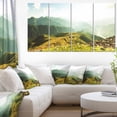thumbnail image 1 of Caucasus Mountains Panorama - Landscape Canvas Art Print, 1 of 3