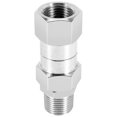 thumbnail image 3 of Pressure Washer Swivel, 3/8 Inch Npt Male Thread Fitting, 4500 Psi, For Pressure Washer (stainless-eyzi, 3 of 5