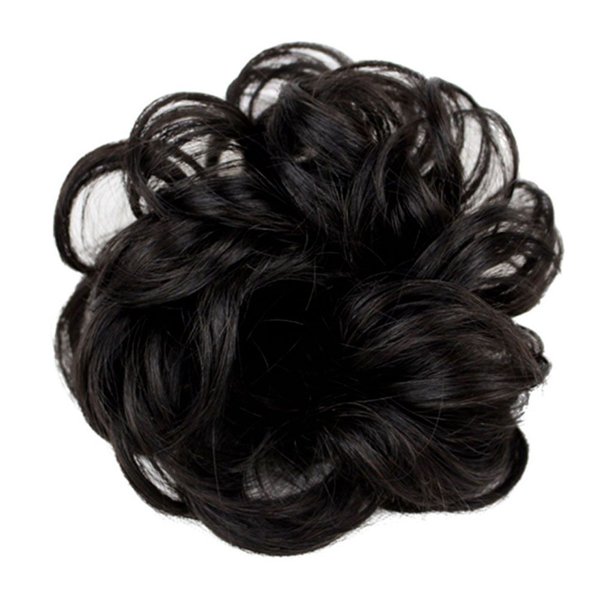 Soidarity Natural Peluca Mujer Ondulado Rizado Mo?o Extensión Extensiones Cosplay Cuidado del cabello negro natural Soidarity MR0475-01B