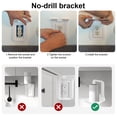 thumbnail image 4 of 2pcs Outlet Shelf, TSV Bathroom Wall Holder with Built-in Cable Management, Wall Organizer for Smart Home Decor, Socket Shelves for Bedroom, Kitchen, 4 of 7