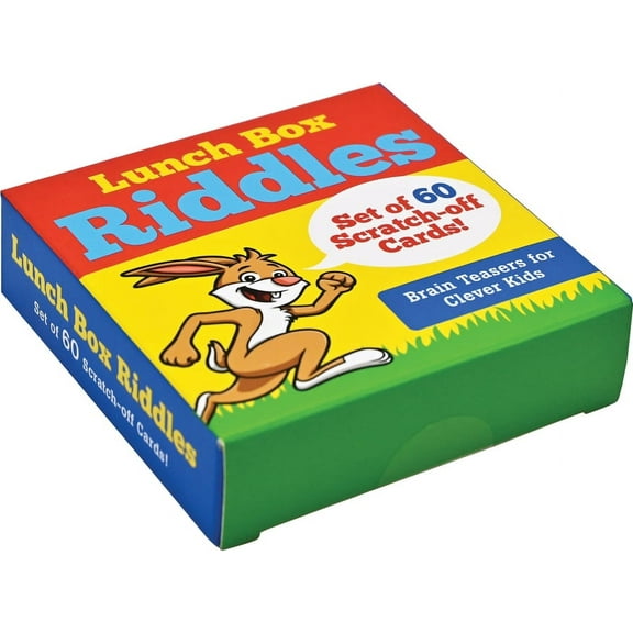 Lunch Box Riddles Scratch-Off Deck (60 Cards) (Other)
