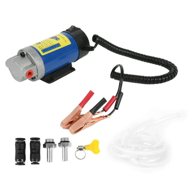 Ymiko Oil Fluid Extractor,12V Oil Transfer Pump 0-4L/MIN 100W Fluid Change Extractor for Car Motorcycle Boats,Oil Change Tool
