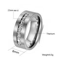 thumbnail image 6 of Couple Rings Matching Rings 1CT CZ 10KT White Gold Plated Women's Wedding Ring, 6 of 7