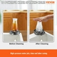 thumbnail image 2 of VEVOR Glass Rinser 10-Jet 360° Rotating for Sink in Stainless Steel & ABS with Multiple Bases for Baby Bottle to Wine Glass Deep Grey, 2 of 5