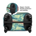 thumbnail image 2 of Hirioo Retro Palm Beach Sunset for Elasticity Suitcase Cover (No luggage Included) Durable Luggage Protector Fits 18-32 Inch Luggage-Small, 2 of 7