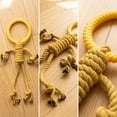 thumbnail image 6 of Likaty Dog Chew Toys for Aggressive Chewers, Indestructible Rope Dog Toy Puppy Chew Teething Toys for Large Medium Small Dogs,Yellow, 6 of 8