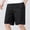 #(New) Black, variant on CYiJun Men's and Big Men's Chino Shorts Summer Relaxed Fit Durable Cotton Fabric Casual Shorts,Sizes L-5XL