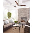thumbnail image 4 of 3DSTR57AGPD-Visual Comfort Fan Collection-Monte Carlo Fans-Destin-3 Blade Ceiling Fan with Handheld Control and Includes Light Kit in  Style-57 Inch, 4 of 7