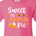 thumbnail image 4 of Inktastic Thanksgiving Sweet As Pumpkin Pie Youth T-Shirt, 4 of 5