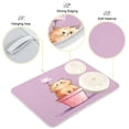 thumbnail image 4 of Dish Drying Mat Kitchen Pad Large Counter Absorbent Dish Mats Drainer Kitten in A Pot, 4 of 8