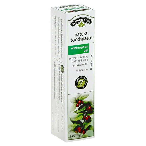 FluorideFree Toothpaste, Wintergreen, 5 Oz