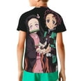 thumbnail image 6 of Demon Slayer Boys Girls T-Shirt 3d Print Graphic Short Sleeve Tee Shirt Tops For Kids Teens, 6 of 7